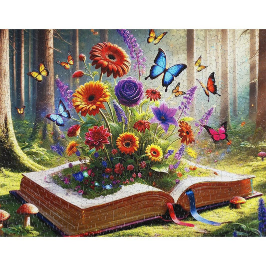 Book Brought to Life 500 Piece Jigsaw Puzzle Springbok - BIG FRENCHIES