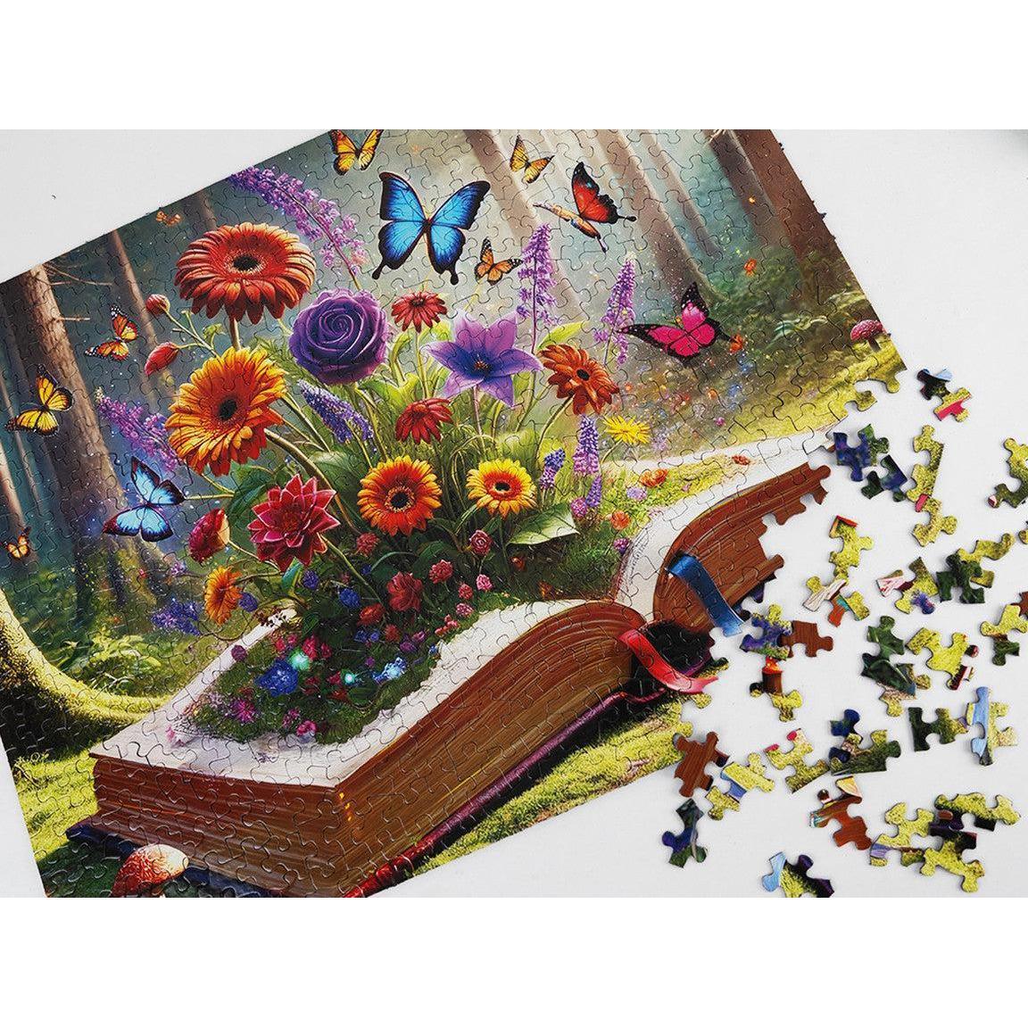 Book Brought to Life 500 Piece Jigsaw Puzzle Springbok - BIG FRENCHIES
