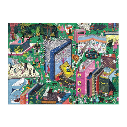 Book World 1000 Piece Jigsaw Puzzle Galison