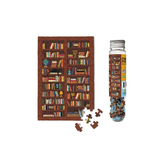 Bookcase 150 Piece Mini Jigsaw Puzzle Micro Puzzles - BIG FRENCHIES
