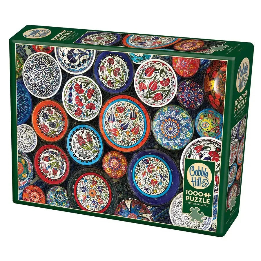 Bowls 1000 Piece Jigsaw Puzzle Cobble Hill