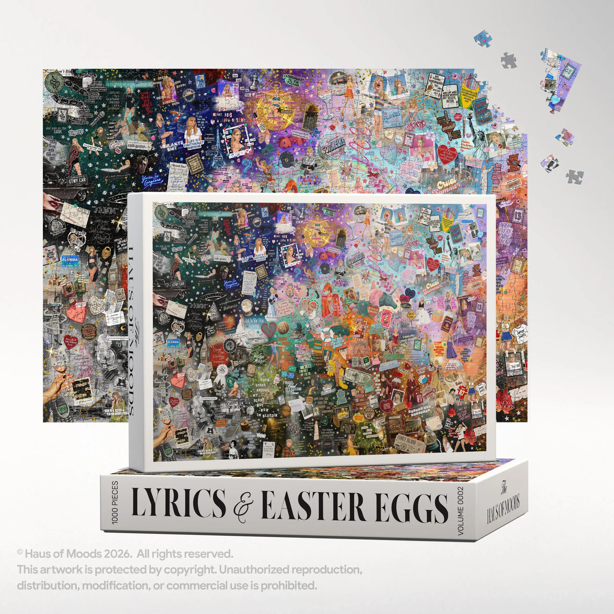 The Eras Taylor Puzzle | Lyrics & Easter Eggs Puzzle © - BIG FRENCHIES