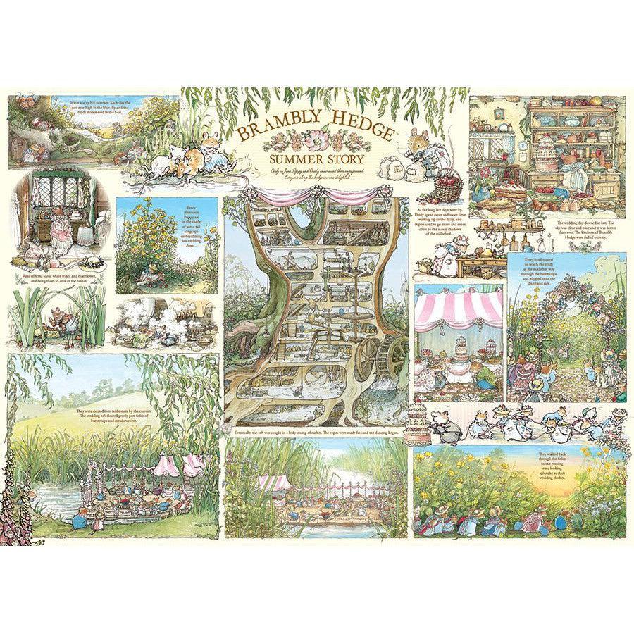 Brambly Hedge Summer Story 1000 Piece Jigsaw Puzzle Cobble Hill - BIG FRENCHIES