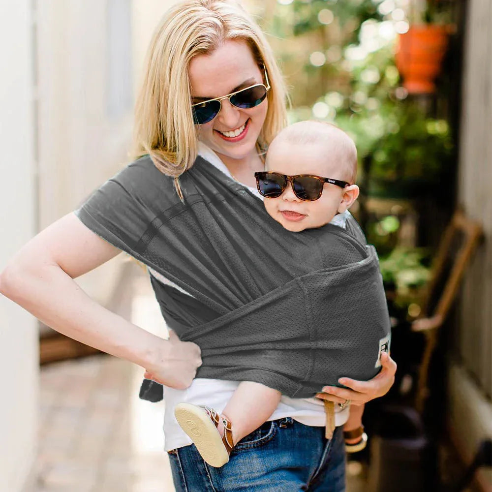 Baby K'tan Breeze Baby Carrier | Charcoal - BIG FRENCHIES