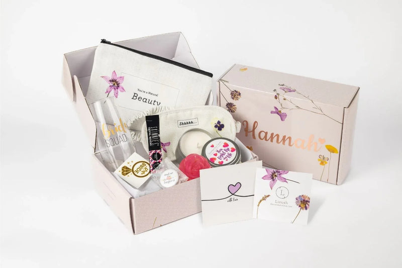 Bridal shower gift, Bridesmaids gift box, Natural spa gift set - BIG FRENCHIES