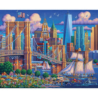 Brooklyn Bridge 210 Piece Jigsaw Puzzle Dowdle