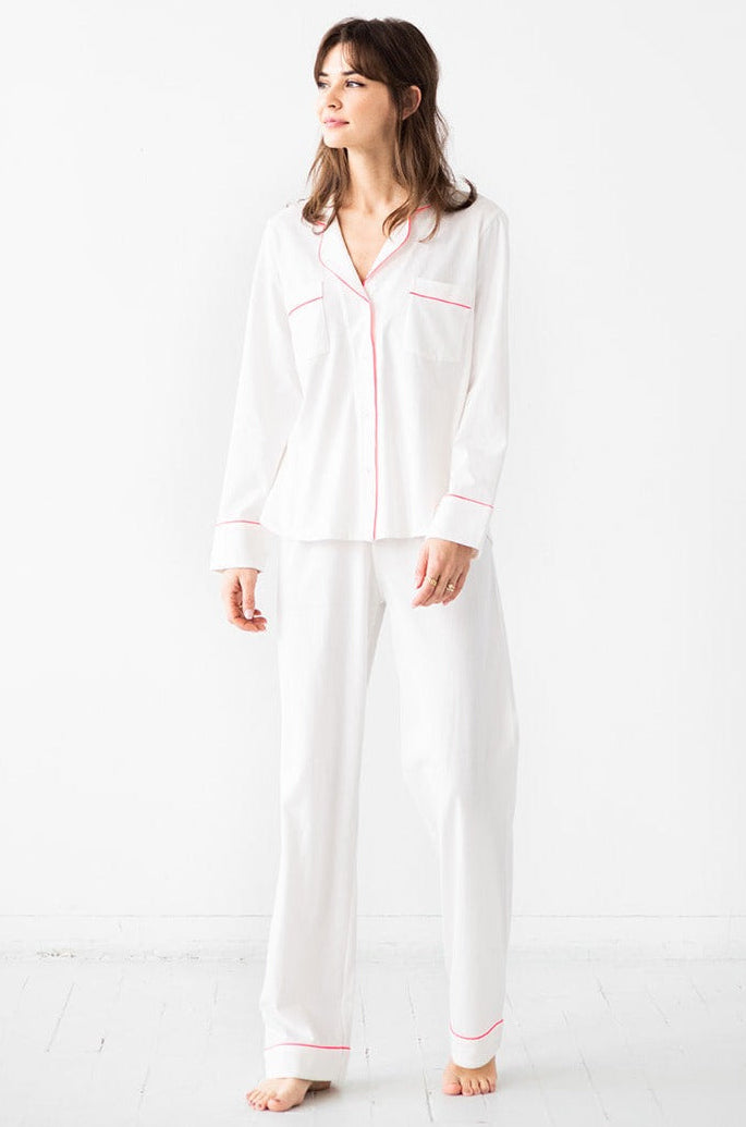Classic Luxury Pajamas in Brushed Pima Cotton - BIG FRENCHIES