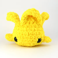 Bub the Banana Whale Crochet Plushie