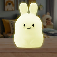 LumiPets® Basil the Bunny- Children's Touch Night Light Junior - BIG FRENCHIES