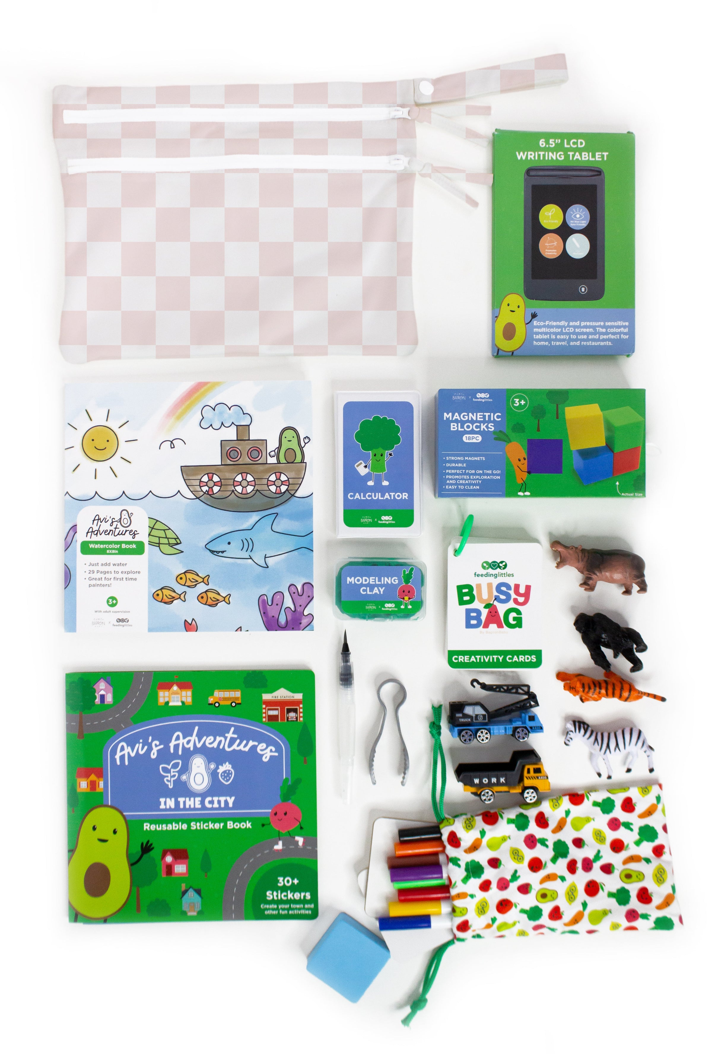 Feeding Littles Busy Bag by BapronBaby SALE