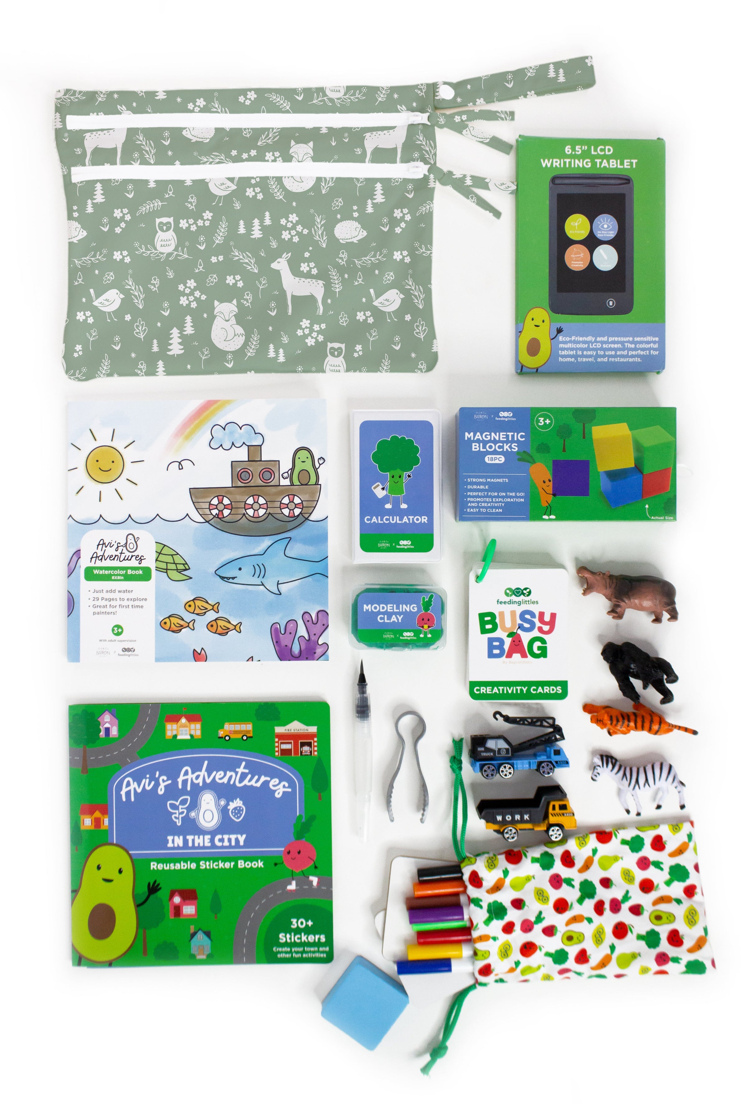 Feeding Littles Busy Bag by BapronBaby SALE