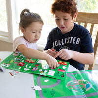 Avi's Adventures In The City Reusable Sticker Book + Marker Set (ages 3+)