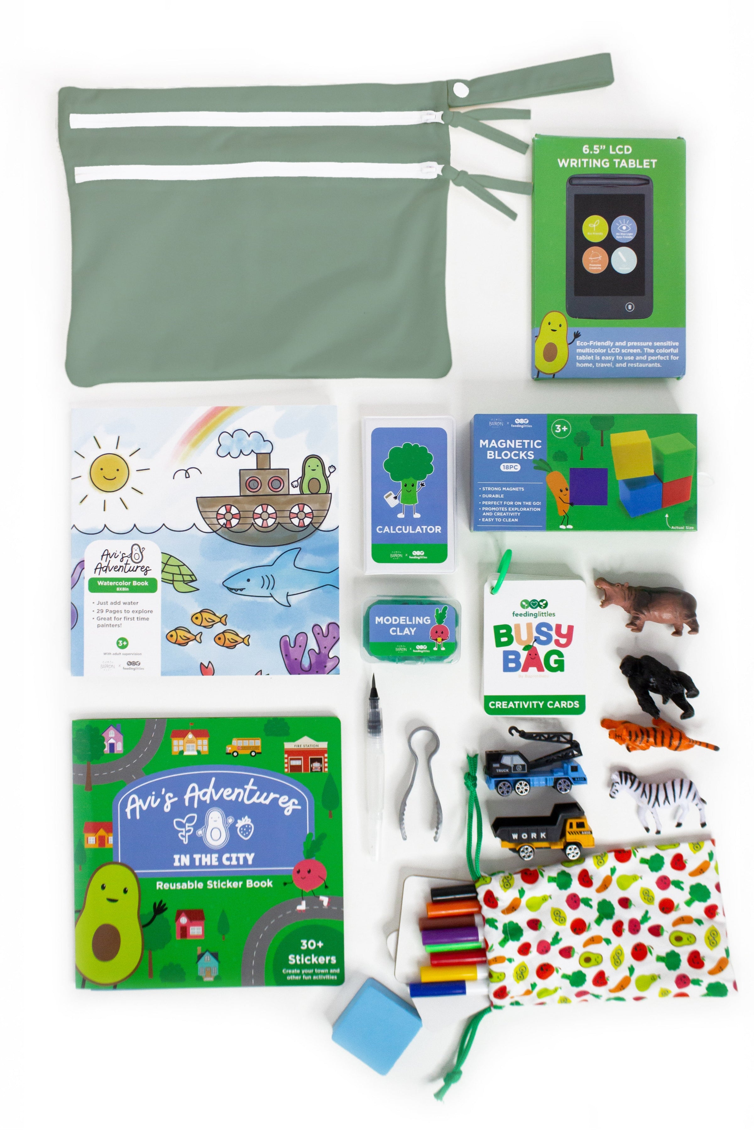 Feeding Littles Busy Bag by BapronBaby SALE