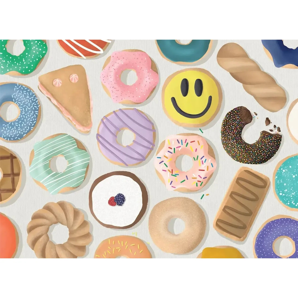 But First, Donuts! 500 Piece Jigsaw Puzzle PuzzleFolk