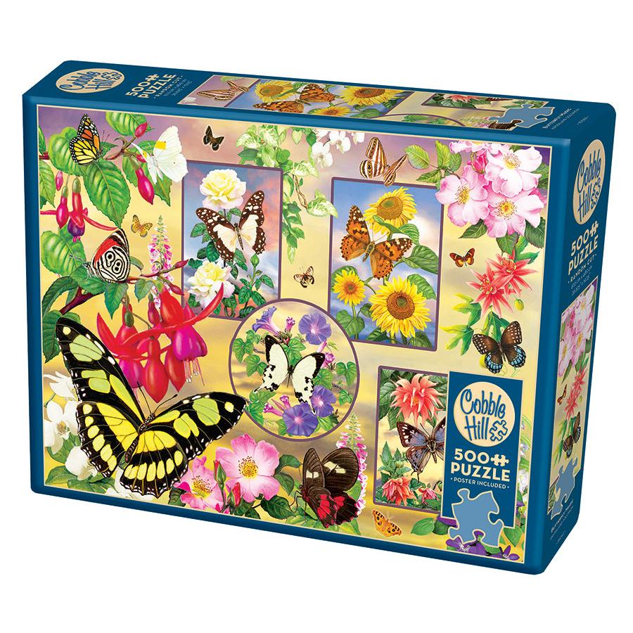 Butterfly Magic 500 Piece Jigsaw Puzzle Cobble Hill