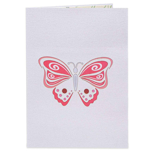 Butterflies Pop Up Card - 5" x 7"