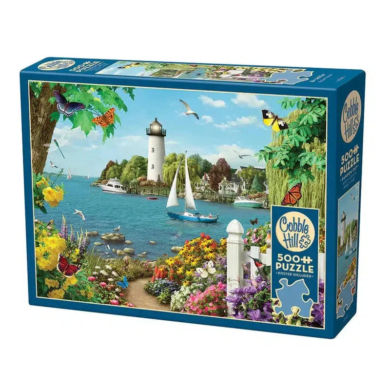 By the Bay 500 Piece Jigsaw Puzzle Cobble Hill - BIG FRENCHIES