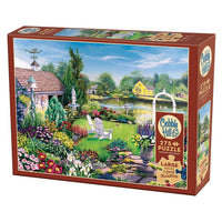 By the Pond 275 Large Piece Jigsaw Puzzle Cobble Hill - BIG FRENCHIES