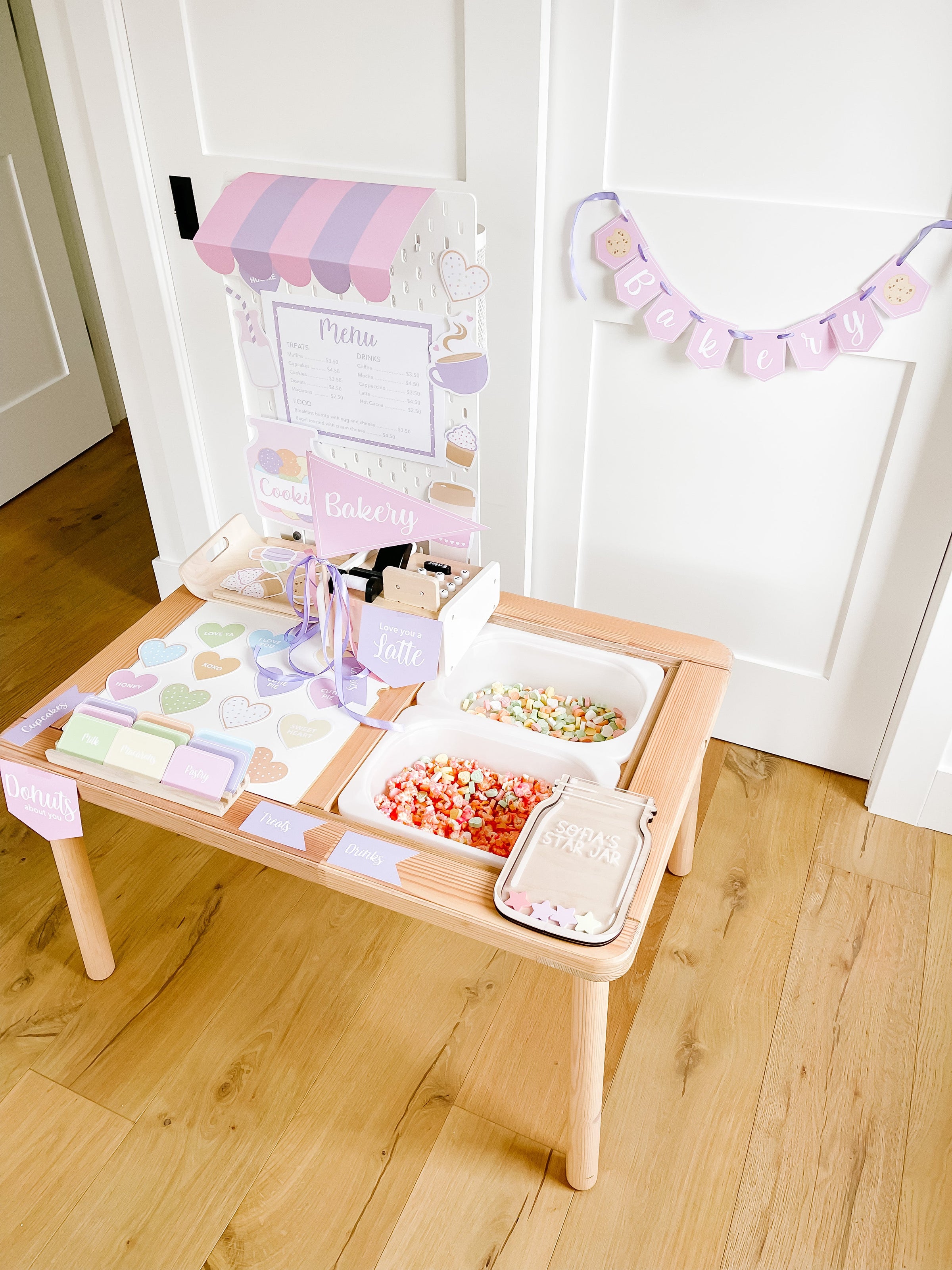 Sweet Heart Bakery Printable Dramatic Play