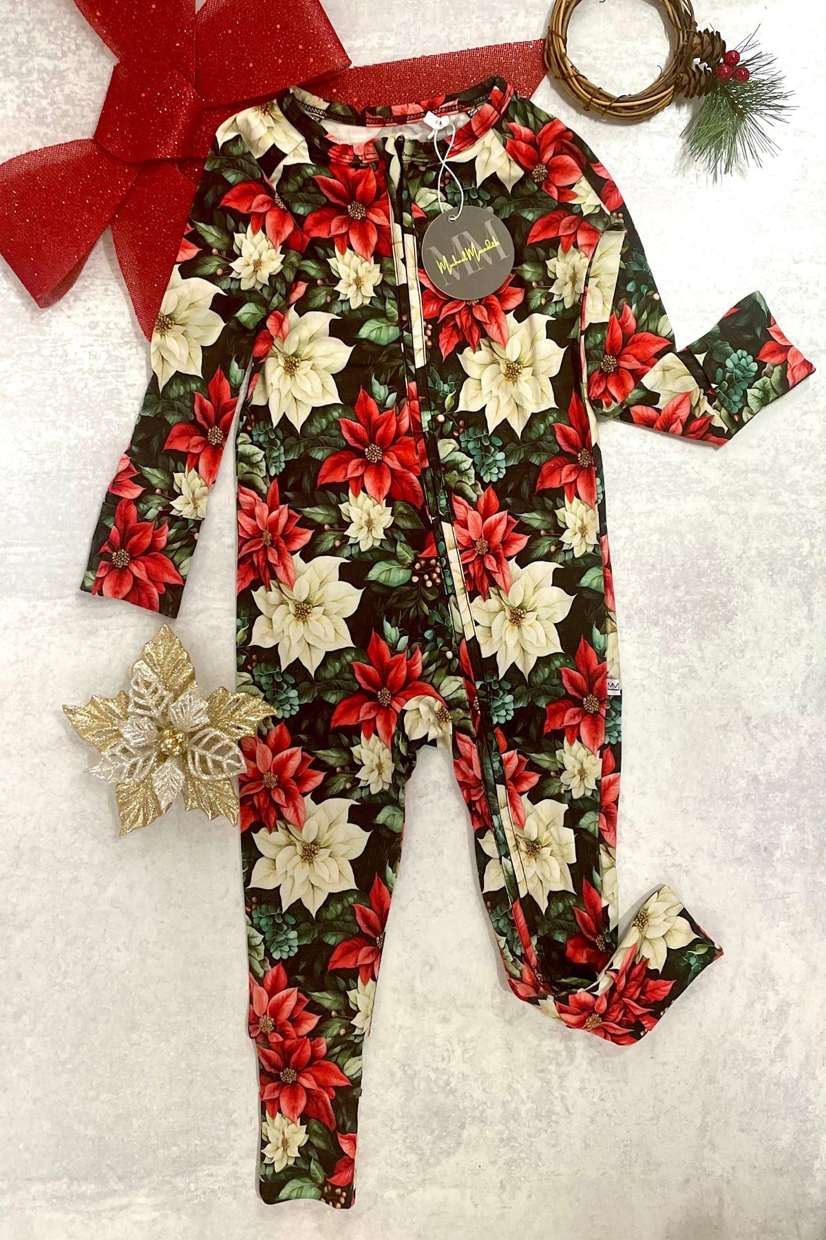Pollyanna’s Poinsettia Convertible Zippy - BIG FRENCHIES