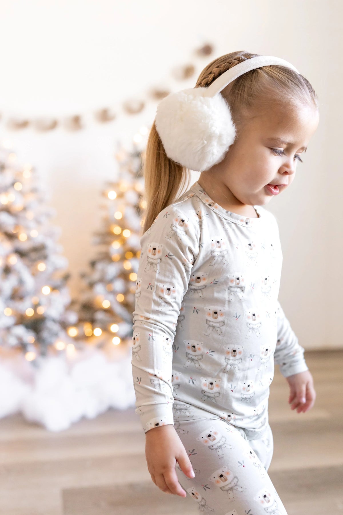 Polar Bear 2pc Bamboo Pajamas - BIG FRENCHIES