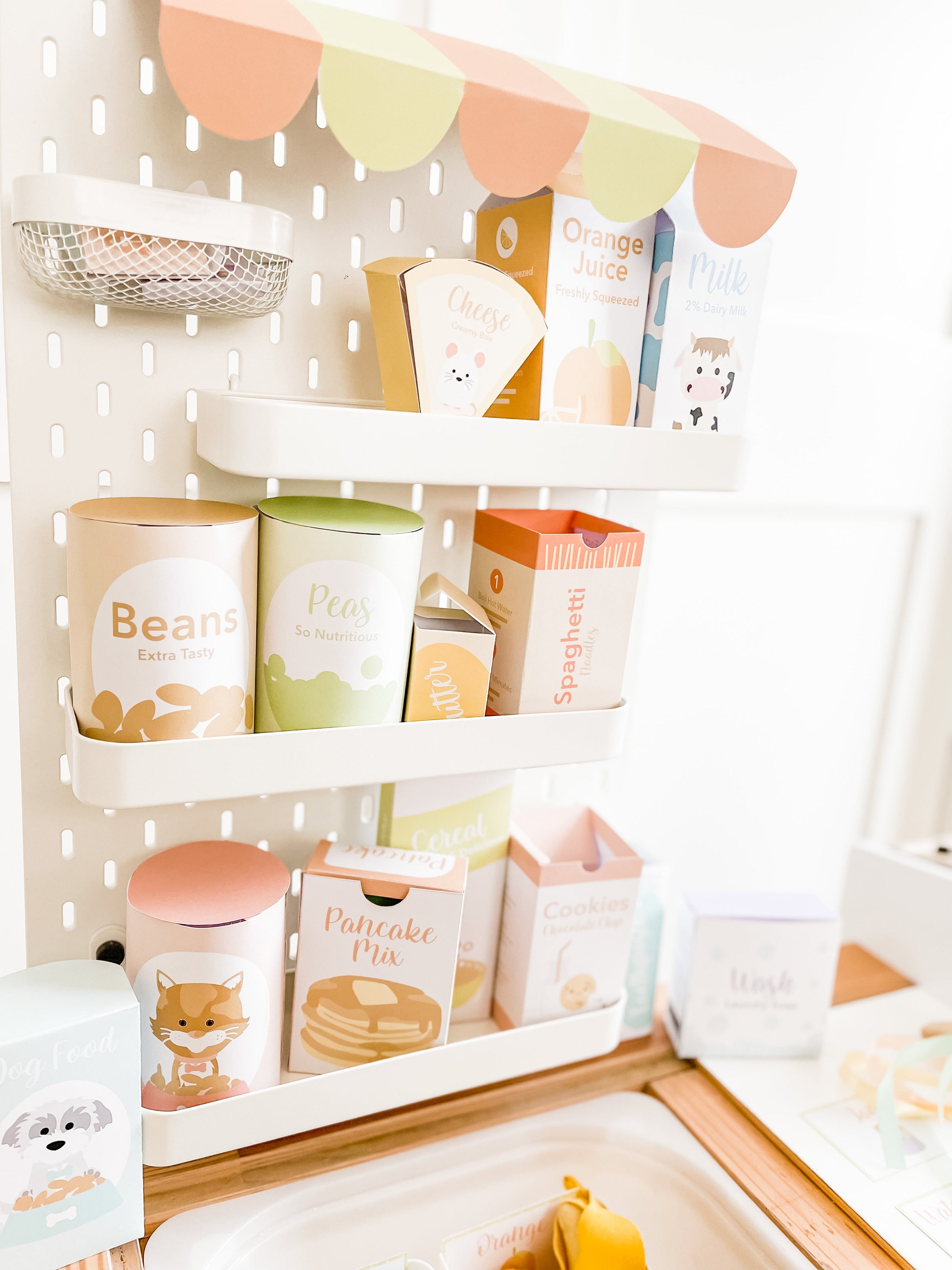 Grocery Store Play Food Printable Dramatic Play