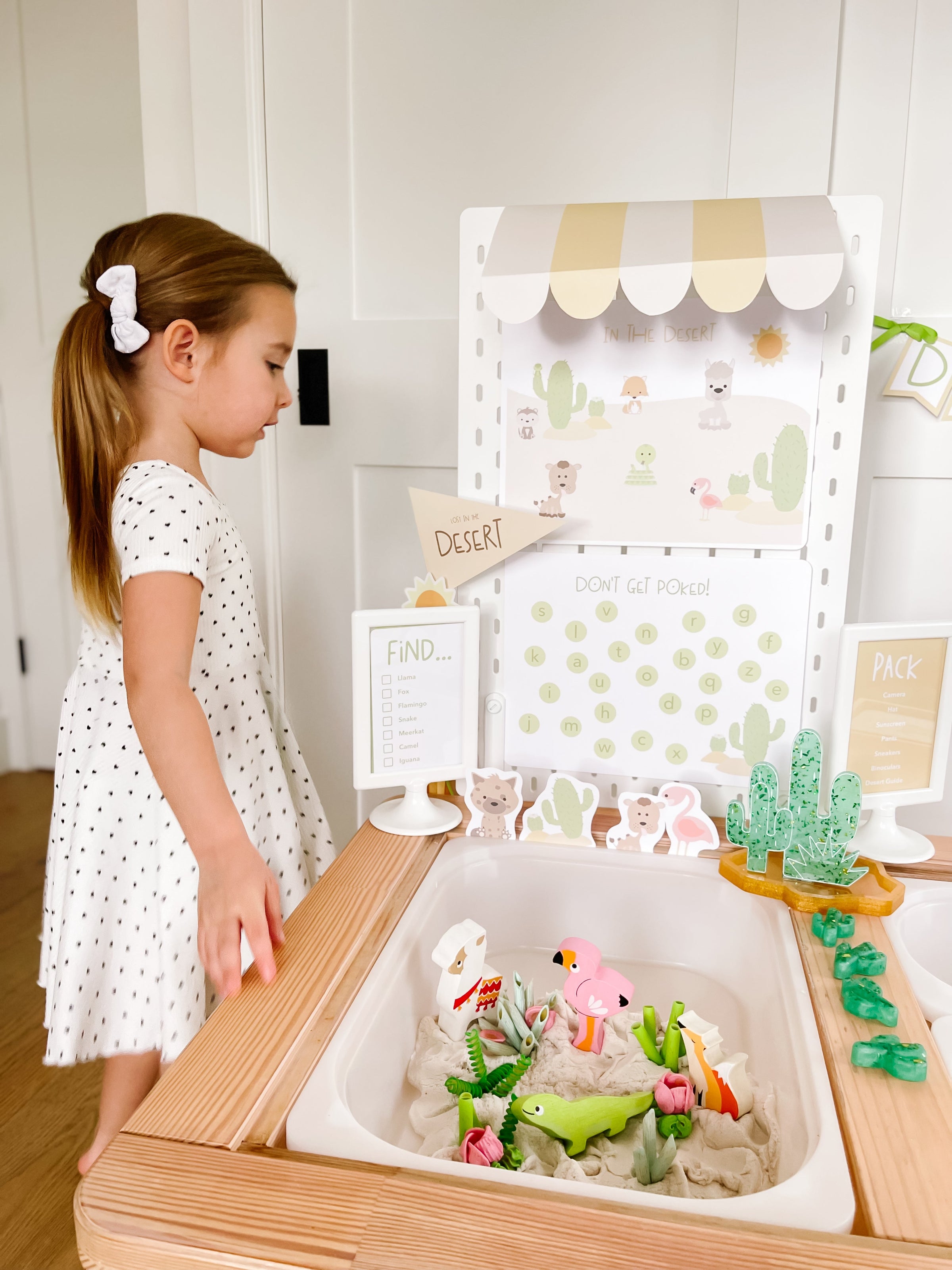 Desert Animals Printable Dramatic Play Kit