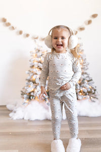 Polar Bear 2pc Bamboo Pajamas - BIG FRENCHIES