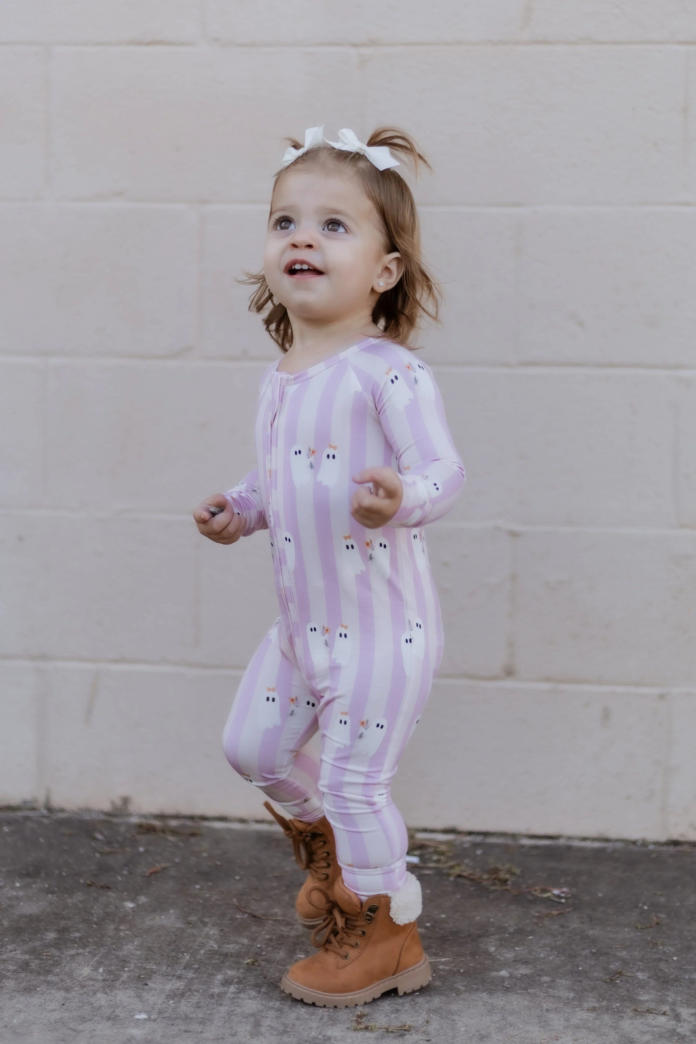 Be My Boo Halloween Bamboo Zippy Pajamas - BIG FRENCHIES