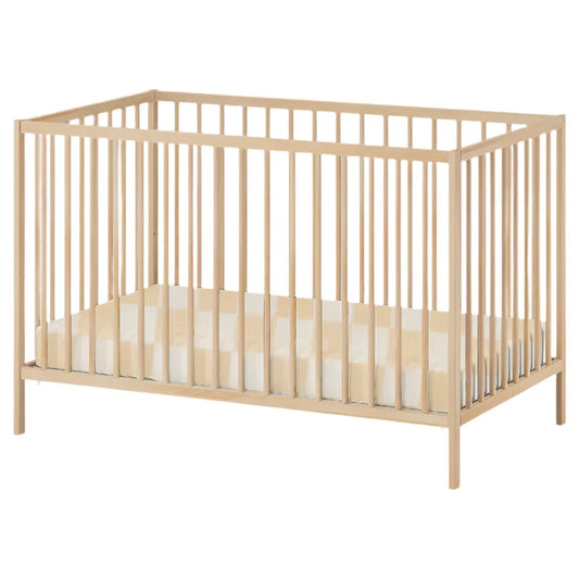 Butter Yellow & White Checkered Crib Sheet - BIG FRENCHIES
