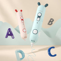 Beiens 3D Pen Creativity DIY Printing Pen Early Educational Drawing Toys ABS Filament Kids Design Drawing Pen Montessori Toys