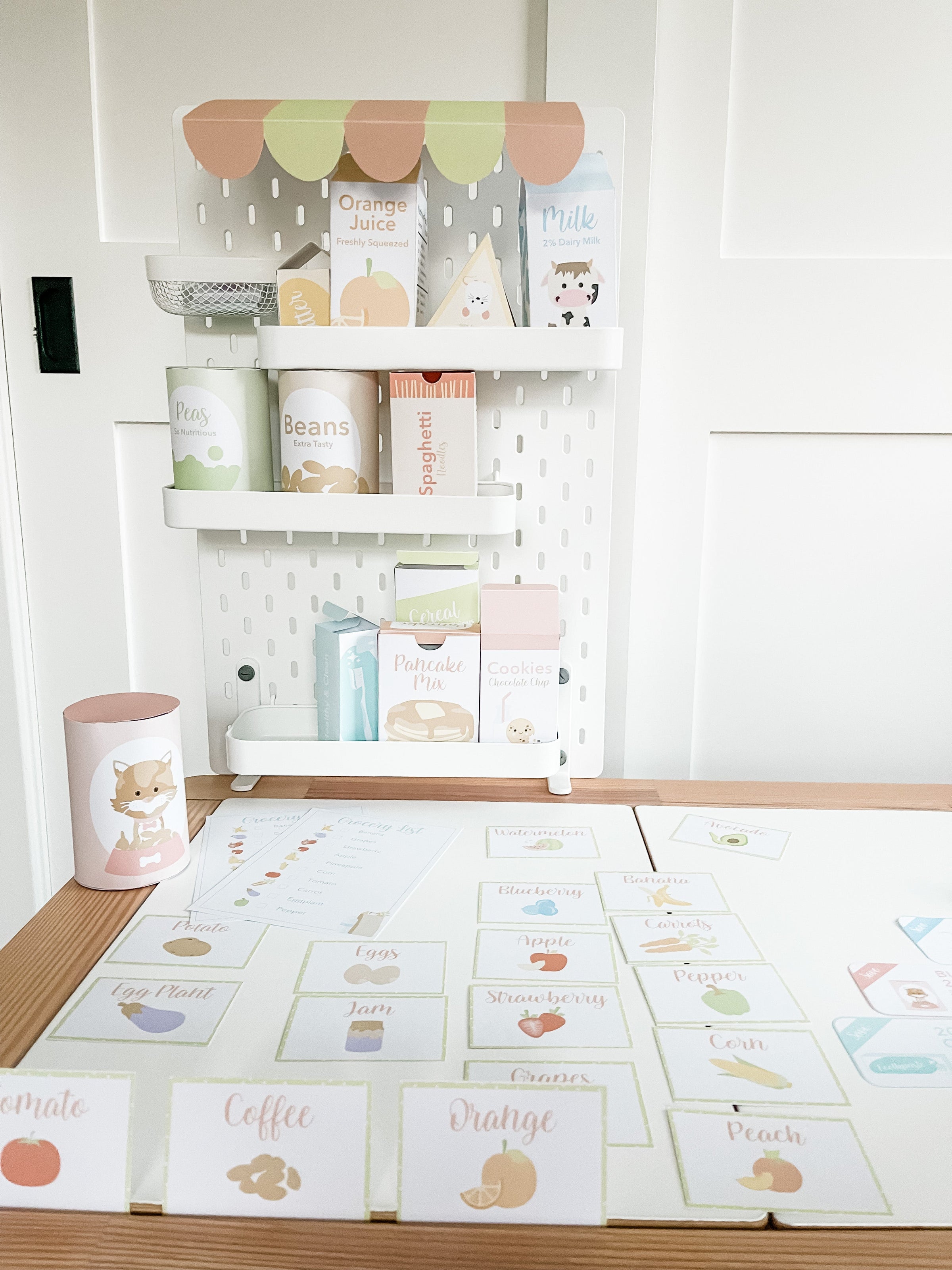 Grocery Store Play Food Printable Dramatic Play