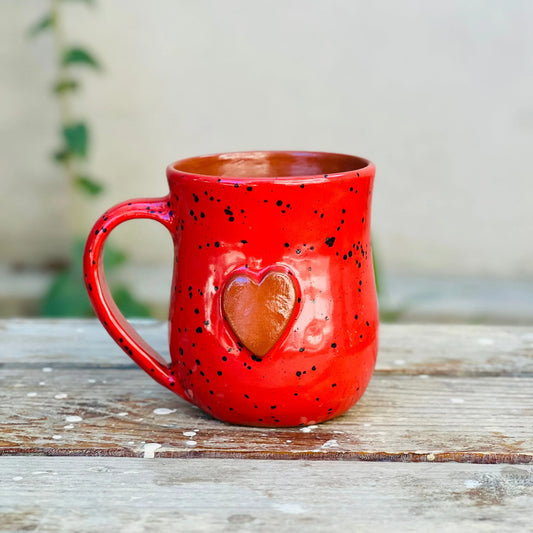 Grande Calliope Mug- Red Ladybug - BIG FRENCHIES