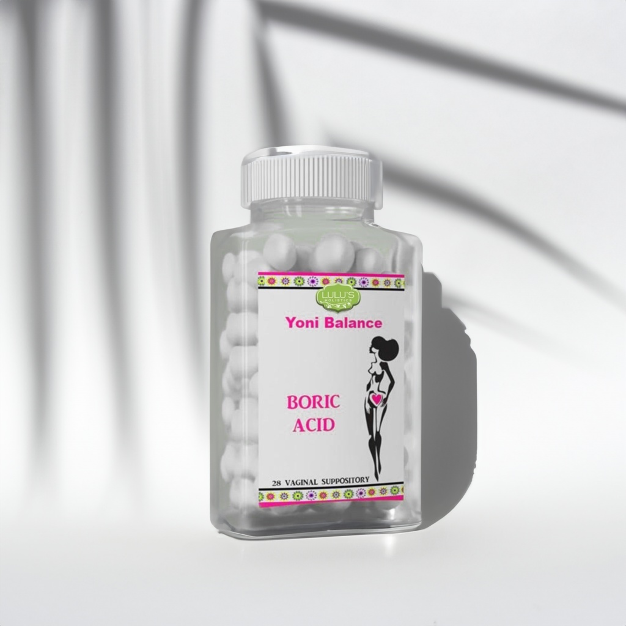 Yoni Balance – Boric Acid Capsules (28 Count Bottle)