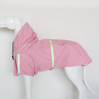 Large Dog Raincoat - Poncho Style Reflective Strip Pet Raincoat Windproof Waterproof Dog Hooded Raincoat