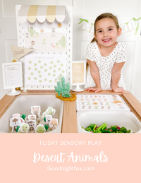 Desert Animals Printable Dramatic Play Kit