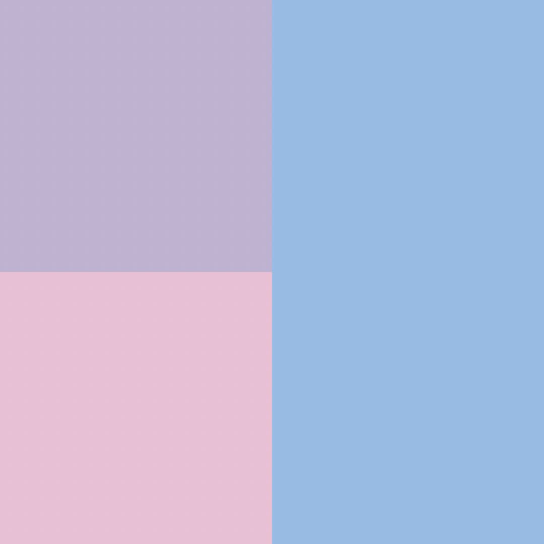 Sky / Lilac / Petal Colorblock | Snap Romper - BIG FRENCHIES