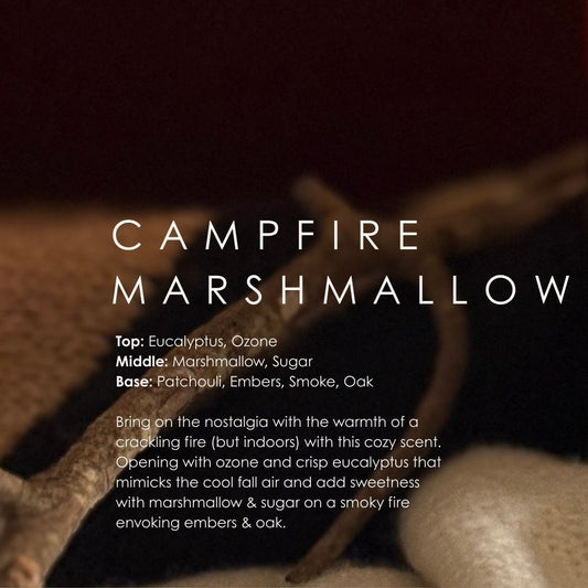 Campfire Marshmallow Candle