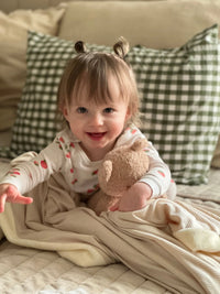 Oat Ribbed Toddler Blanket - BIG FRENCHIES