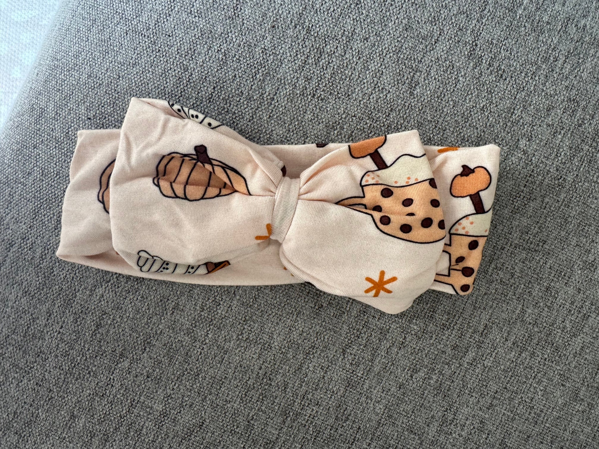 Pumpkin Spice (Bow Headband) - BIG FRENCHIES