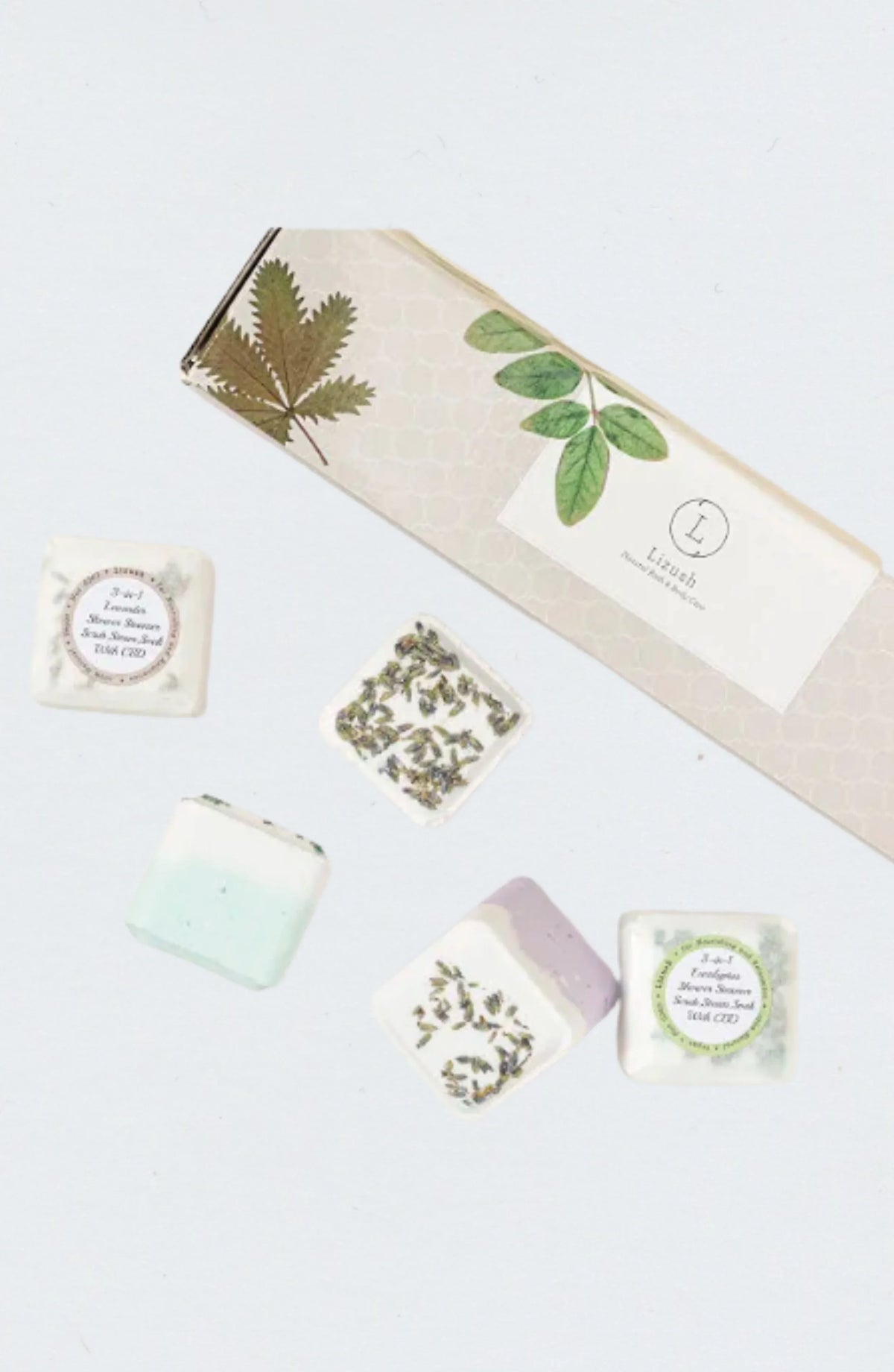 CBD Shower Steamers Gift Set with CBD - 5 Big Fizzies (THC Free) - BIG FRENCHIES