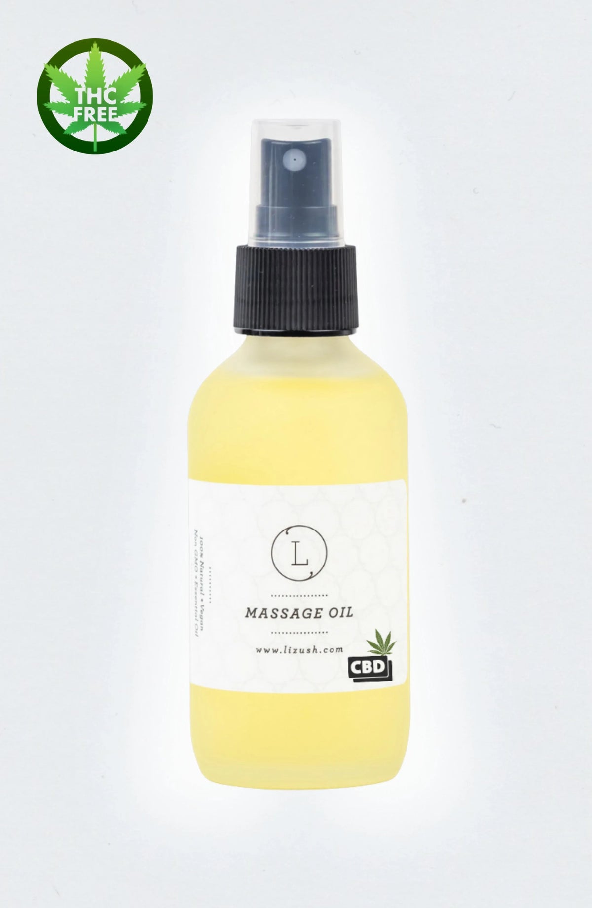 CBD - Aromatherapy Eucalyptus Massage Oil with CBD, Natural Relaxing Body Massage Oil (THC free) - BIG FRENCHIES