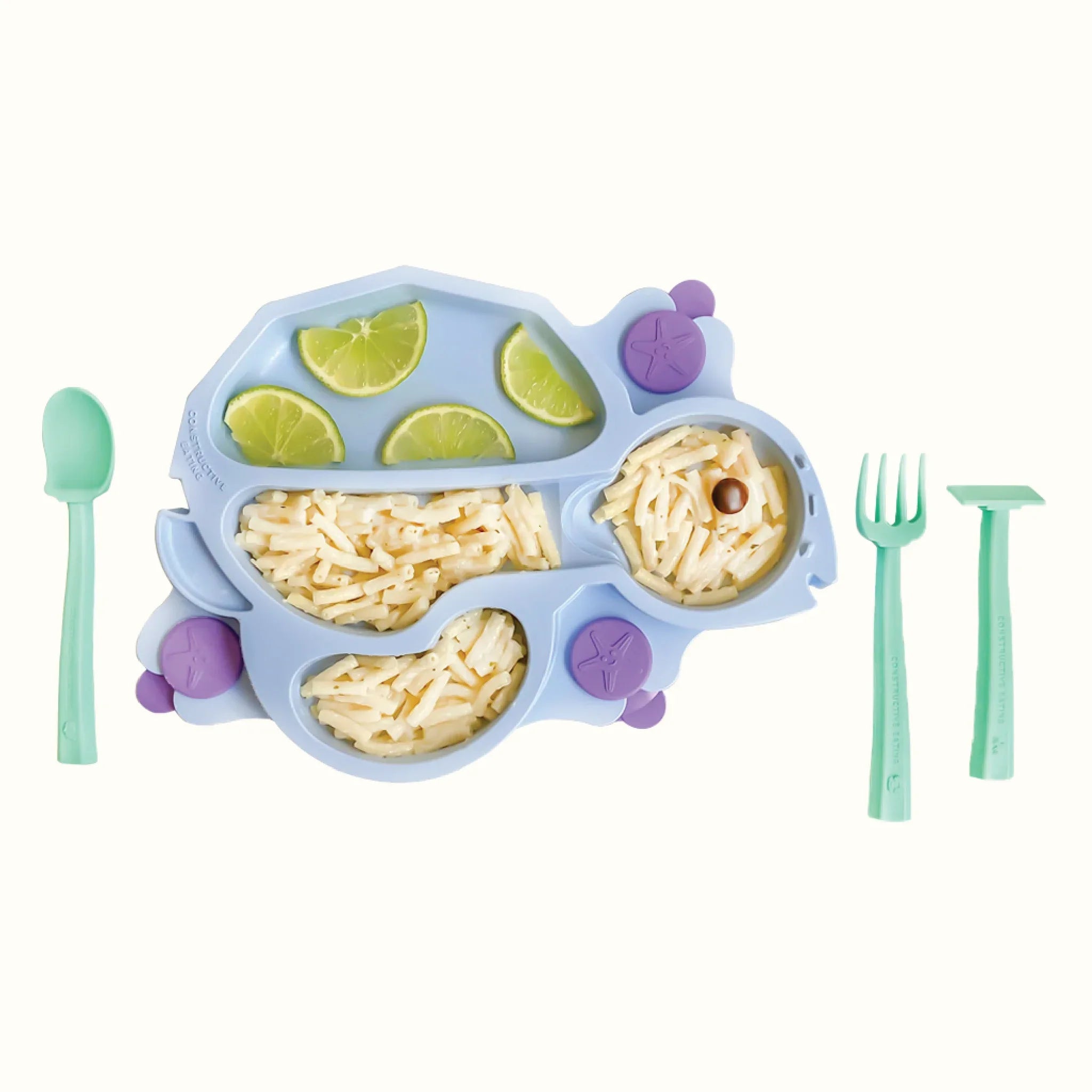 Turtle Training Plate and Utensils - BIG FRENCHIES