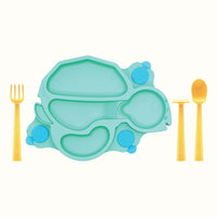 Turtle Training Plate and Utensils - BIG FRENCHIES