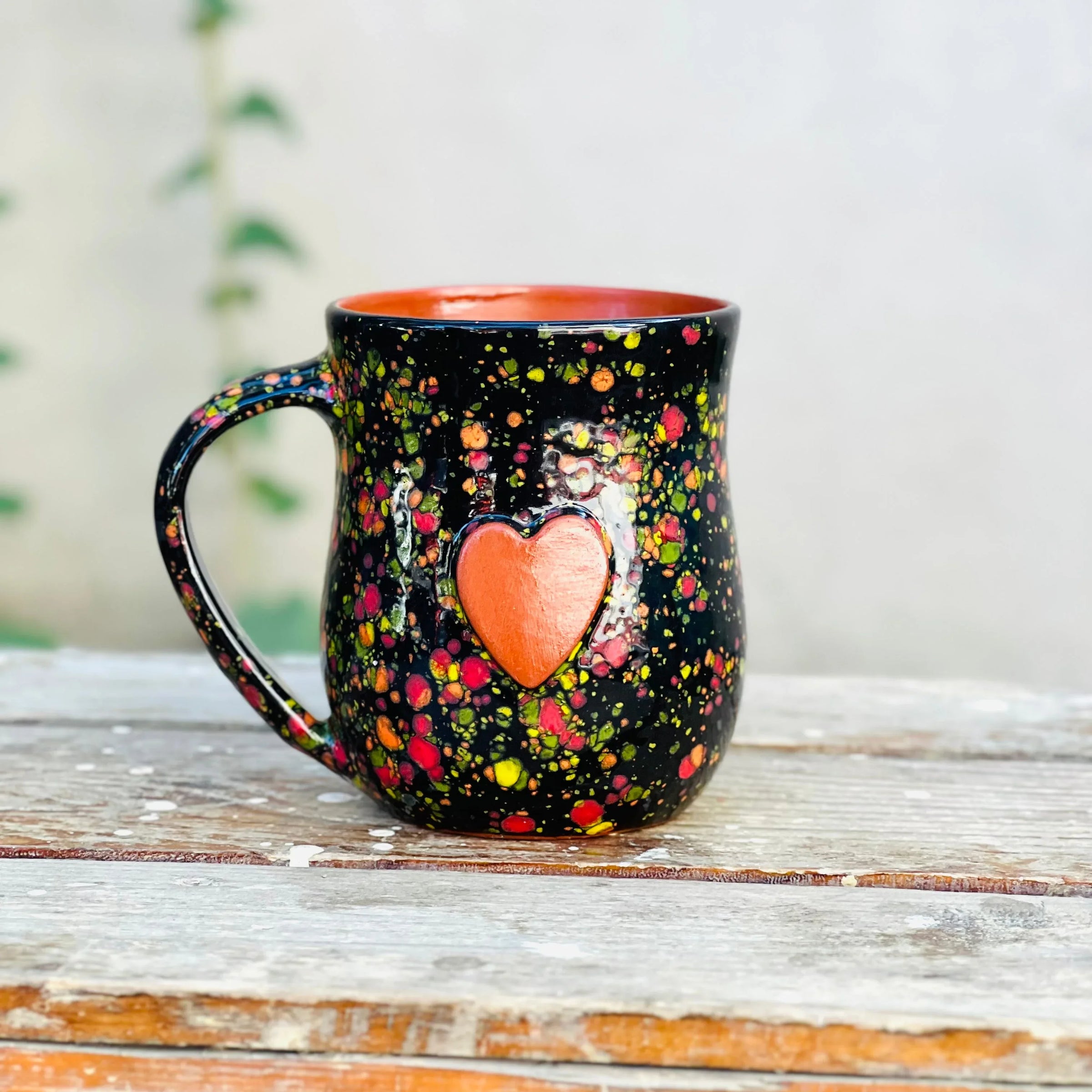 Grande Calliope Mug- Black Explosion - BIG FRENCHIES