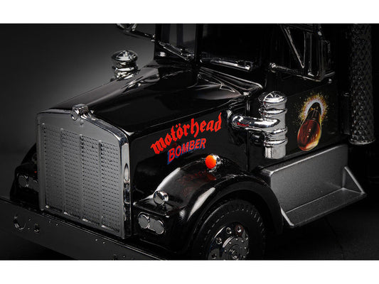 "Motorhead Bomber" Transport Truck Black 1/50 Diecast Model by Corgi