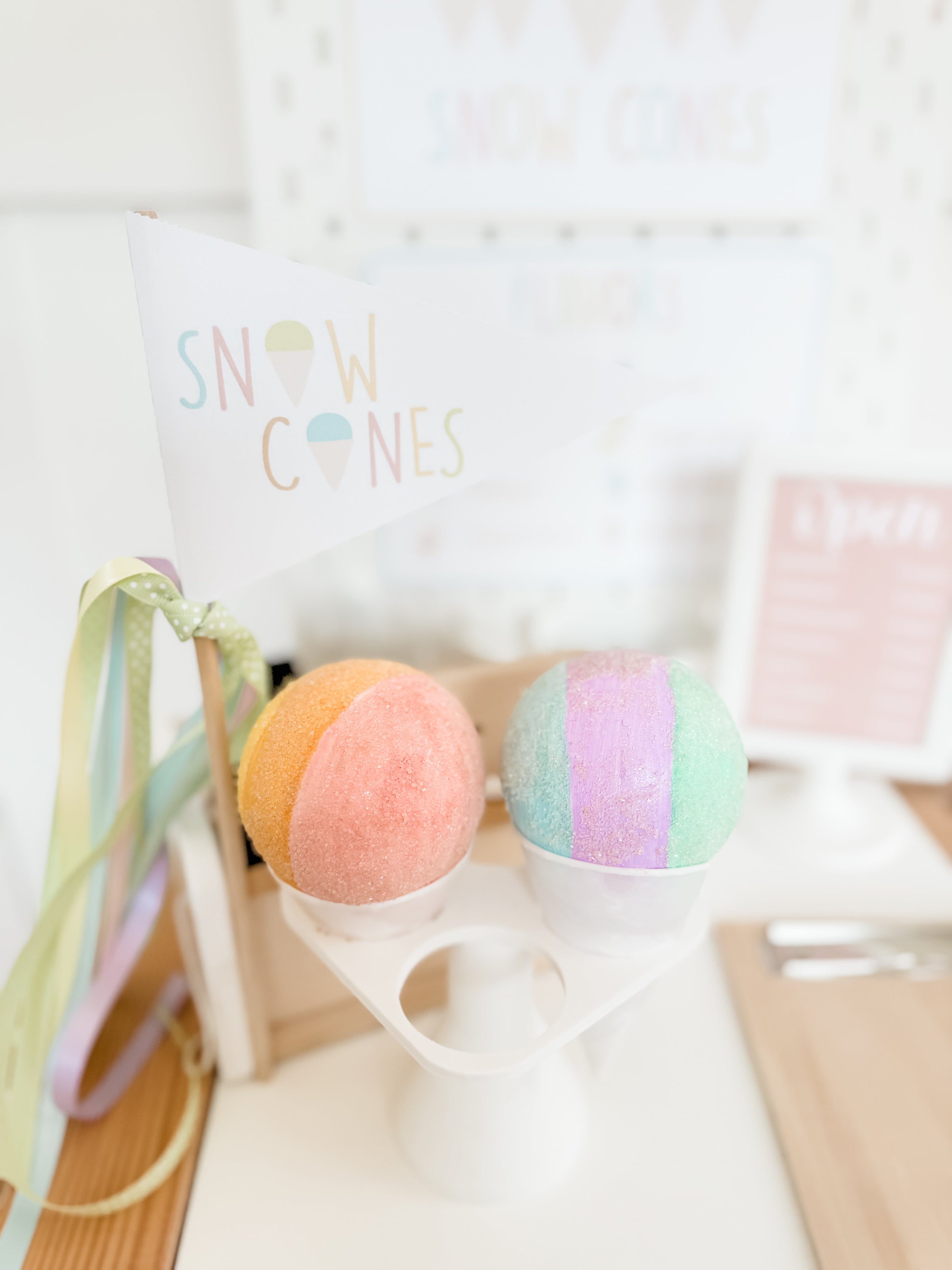 Snow Cone Shop Dramatic Play