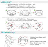 4pc Maymom Silicone Membrane for Spectra Backflow Protector