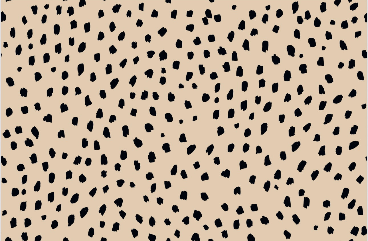 Beige Black Marks Sahara Nursing Pillow Cover