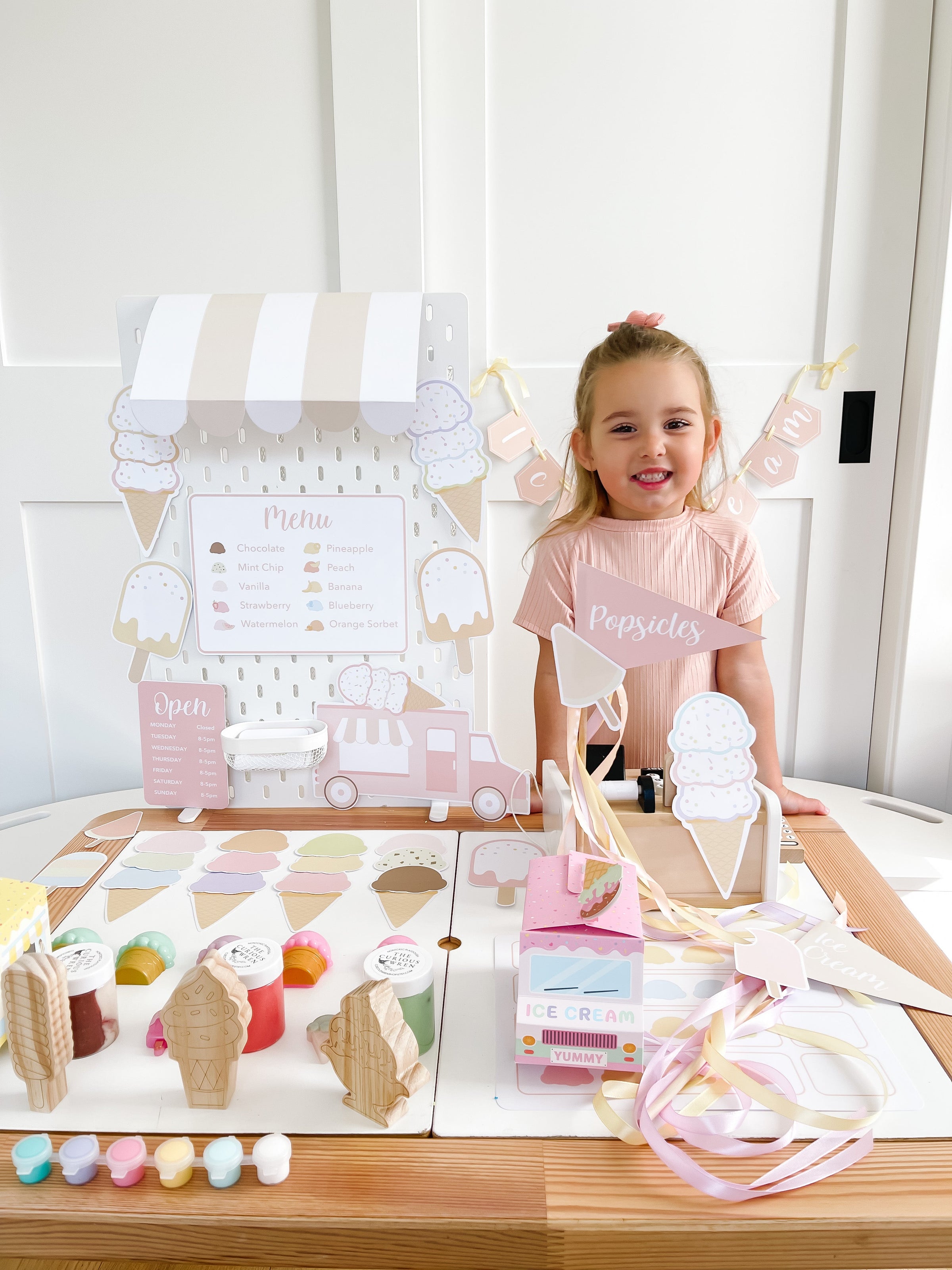 Ice Cream Shop Dramatic Play